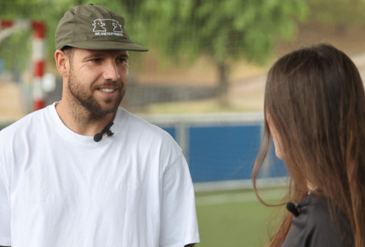 Aitor Ruibal: fútbol, valores y visibilidad, una charla que va mucho más allá del césped